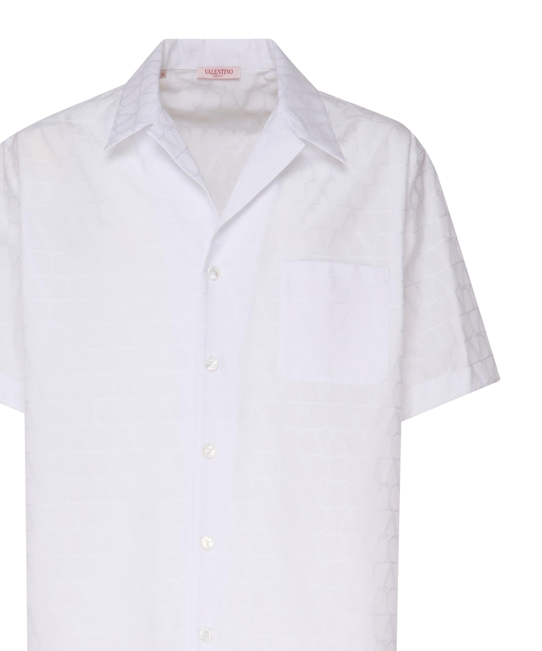 Camicia bowling con motivo Toile Iconographe 5V3AAA90 9VCKF9 VALENTINO GARAVANI 