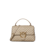 Borsa piccola a mano Lady Love Bag Puff Chevron 100044 A0GKC50Q PINKO 