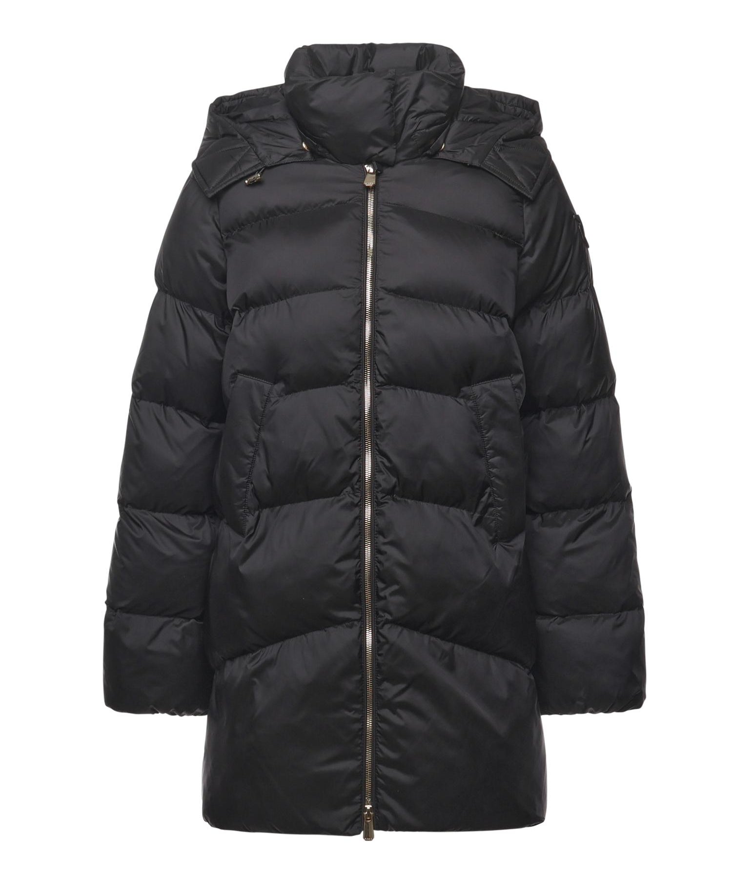 Piumino imbottito con cappuccio 105720 A2TFZ99 PINKO 