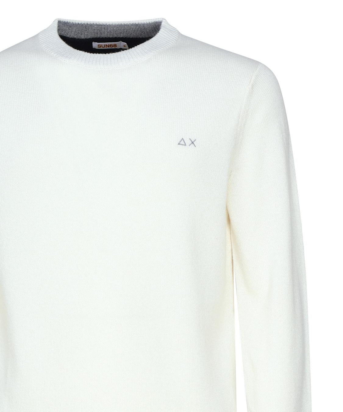 Maglia in misto lana round K43134 -01 SUN 68 