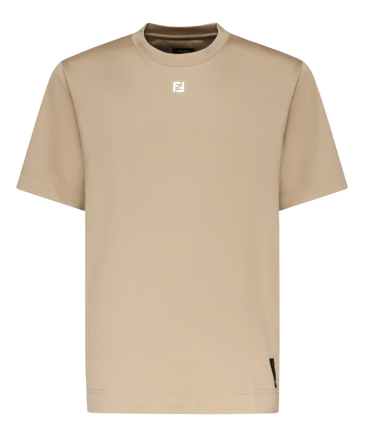 T-shirt in cotone con logo FY0936 ARYYF0QB9 FENDI 