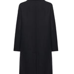 Cappotto midi in misto lana<BR/> DJ0014 NERO OTTOD'AME 