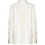 Camicia in satin di seta fluida 862348 V6H109071 BOTTEGA VENETA 
