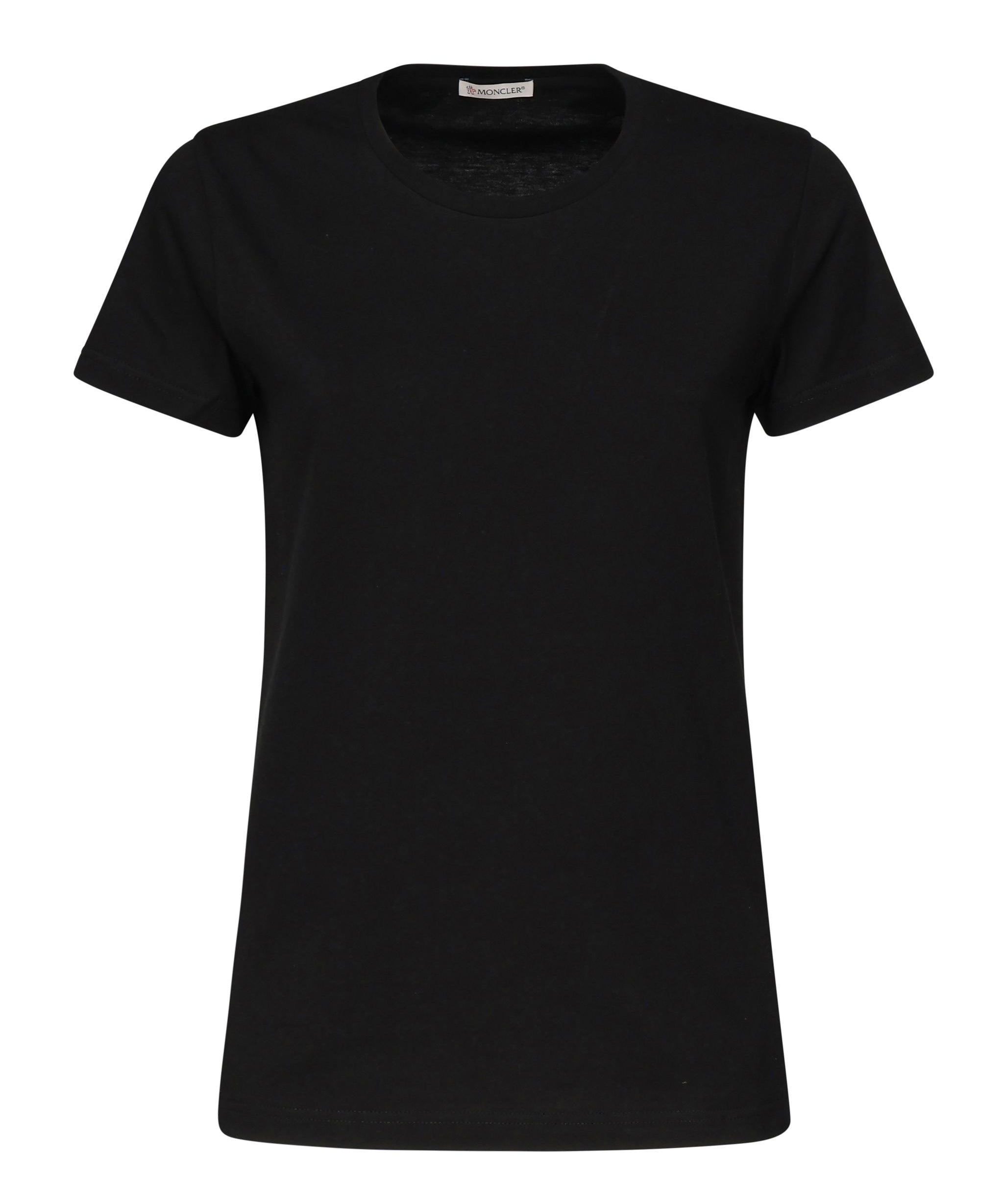 T-shirt in jersey di cotone con patch logato K10938C73200 V8058999 MONCLER 