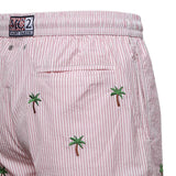 Costume da bagno a righe con ricami GUS0007 02173L MC2 SAINT BARTH 