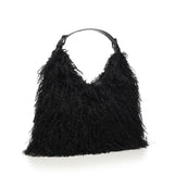 Borsa a spalla Nolita in shearling 30F5UY5H7F 001 MICHAEL MICHAEL KORS 