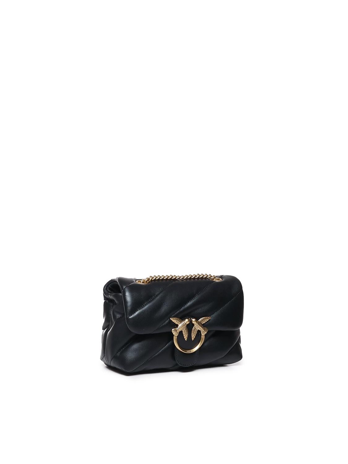 Borsa a tracolla piccola Love Bag Puff 100039 A0F2Z99Q PINKO 