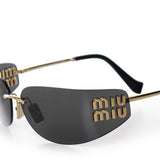 Occhiali da sole Aube MUA51S 5AK5S075 MIU MIU 