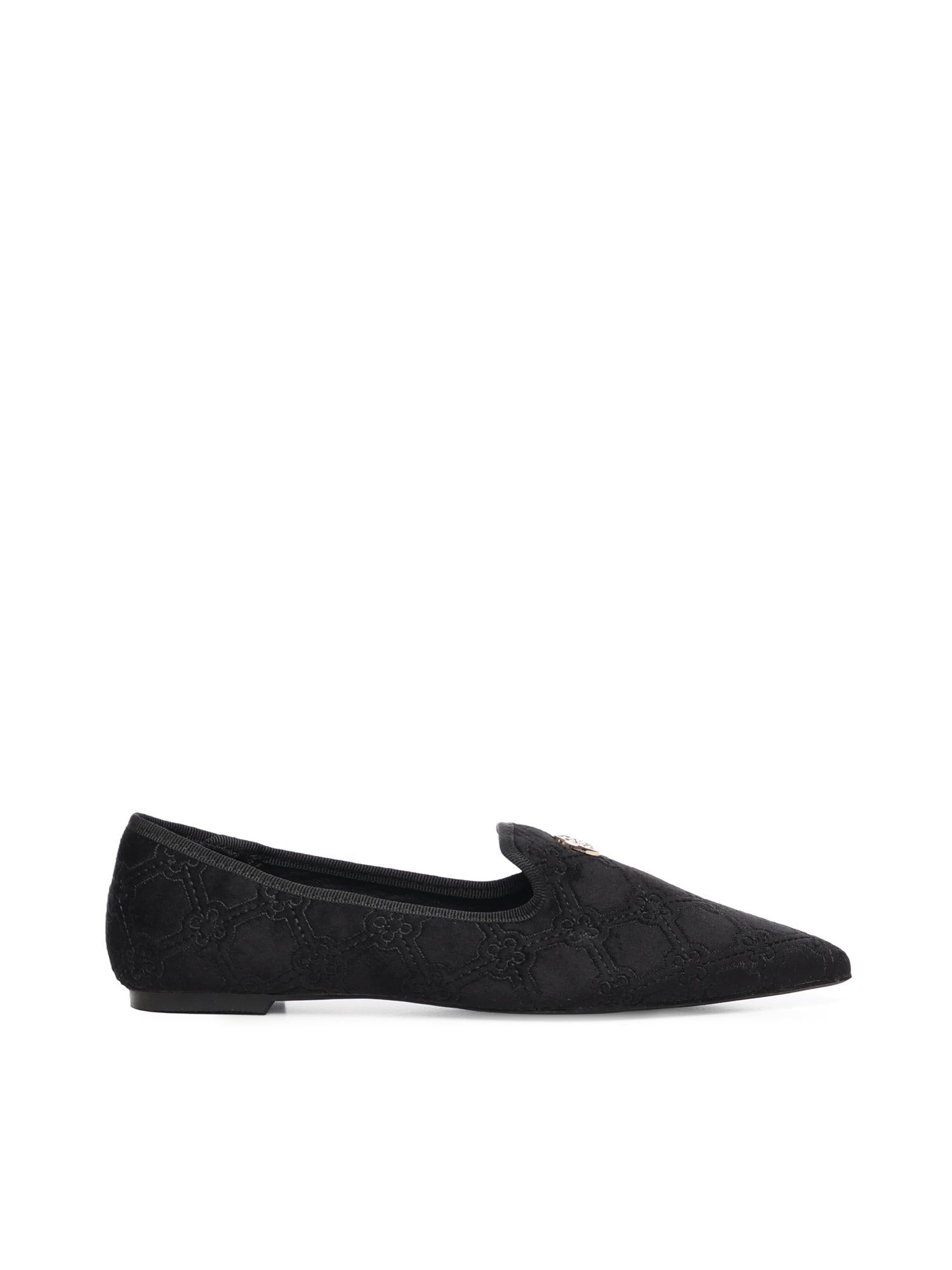 Mocassini Iris Winter con logo 73SC9FV01VEL IRIS WINTERNERO V° 73 