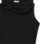 Top Con Cappuccio Nero AA9H10694M035 995 ALAIA 