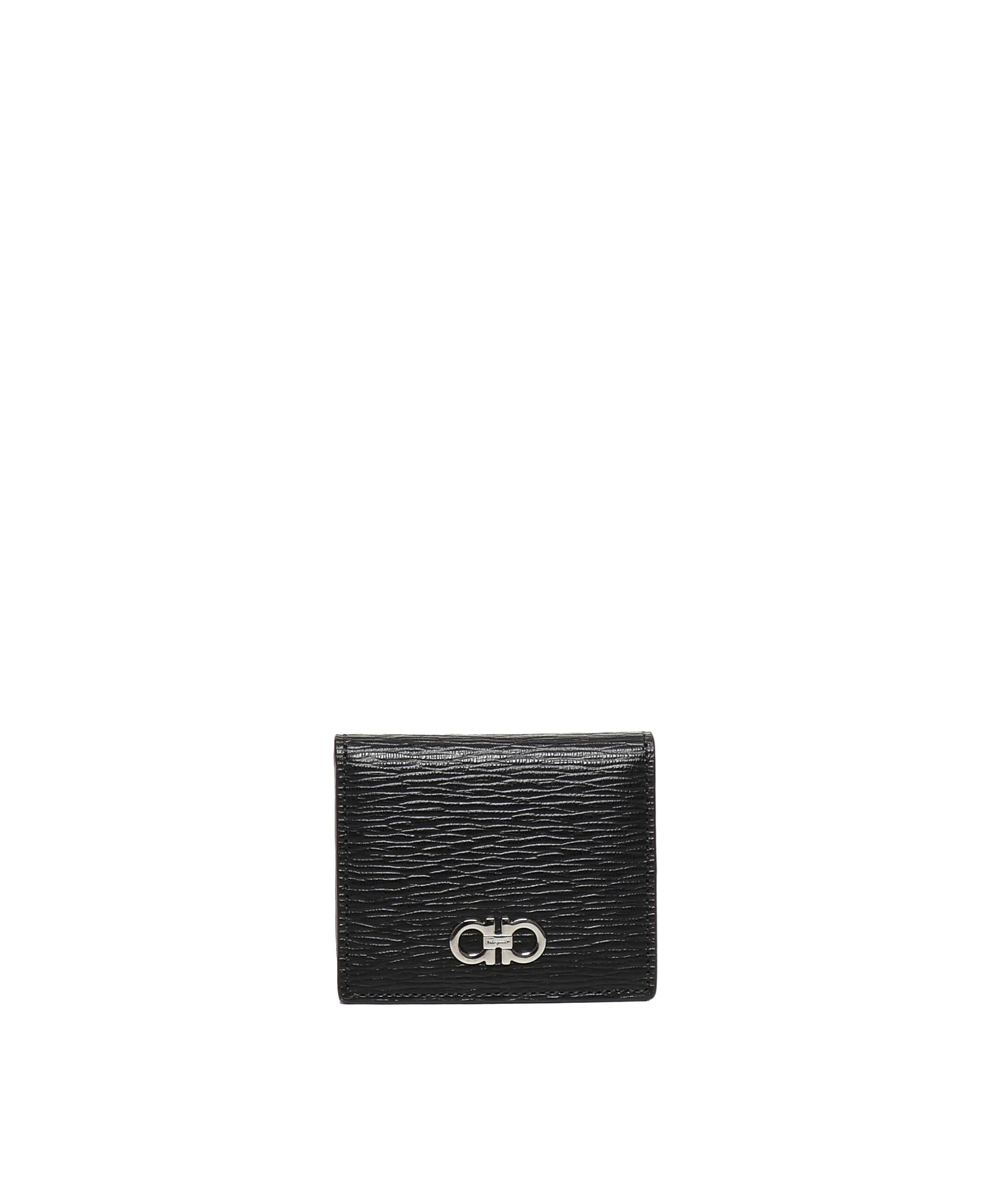 Portafoglio Gancini in pelle goffrata 66A137 688857006 FERRAGAMO 