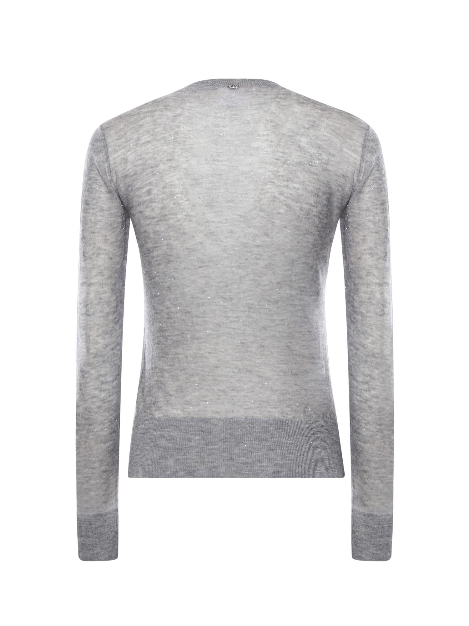 Maglia in lana ultrafine con paillettes 79AAF822 CMX43825 GENNY 