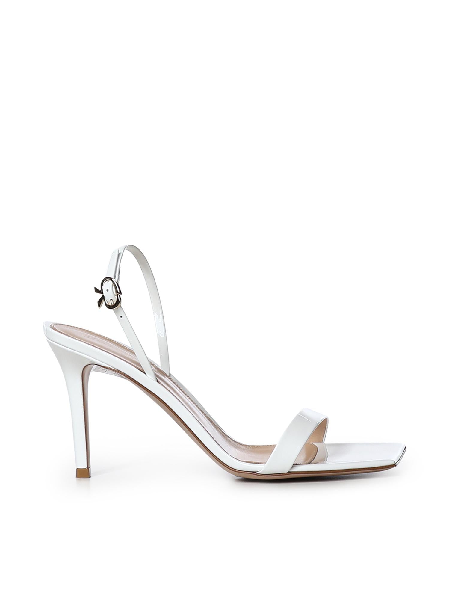 Sandali Ribbon in pelle verniciata G32201 85RICVERBIAN GIANVITO ROSSI 