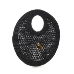 Borsa Le Petit Rond Spiaggia in rafia BAW00420AW00513 990 JACQUEMUS 