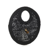 Borsa Le Petit Rond Spiaggia in rafia BAW00420AW00513 990 JACQUEMUS 