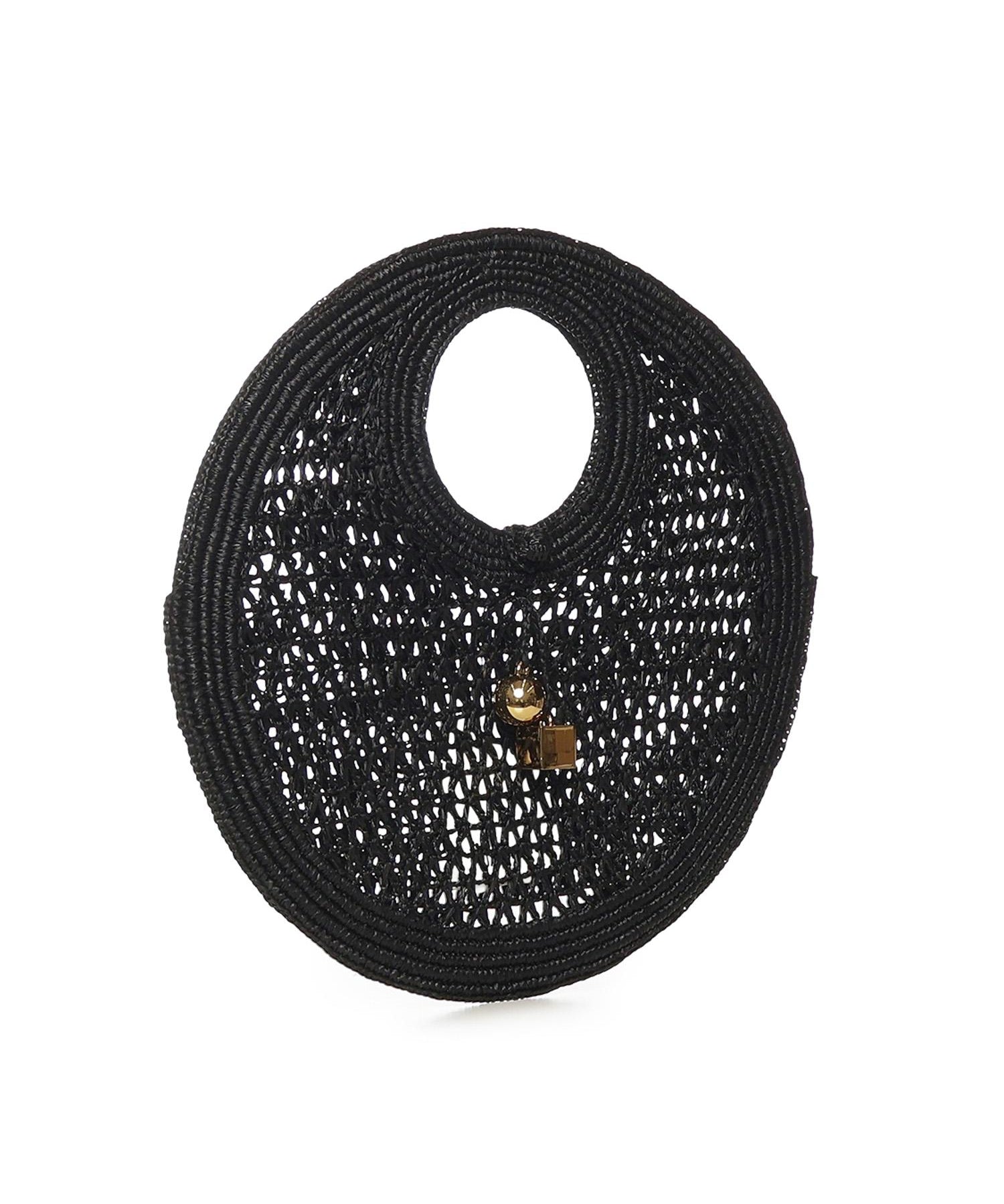 Borsa Le Petit Rond Spiaggia in rafia BAW00420AW00513 990 JACQUEMUS 