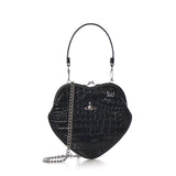 Borsa Belle Heart Frame in pelle 4B01000CW L0098N401 VIVIENNE WESTWOOD 