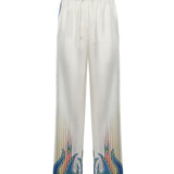 Pantalone in seta MAW25TR060 01 CASABLANCA 