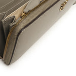 Portafoglio zip-around in pelle 100250 A0F1I68Q PINKO 