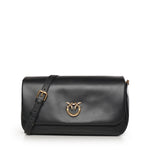 Borsa a tracolla Love Bag Click Soft Horizontal Handle in pelle 106178 A0QOZ99Q PINKO 