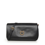 Borsa a tracolla Love Bag Click Soft Horizontal Handle in pelle 106178 A0QOZ99Q PINKO 