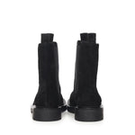 Stivaletti Chelsea in camoscio A56088 NERO CARMENS 