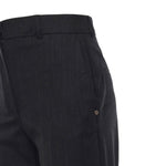 Pantalone straight leg con costruzione sartoriale DP9947 LAVAGNA OTTOD'AME 
