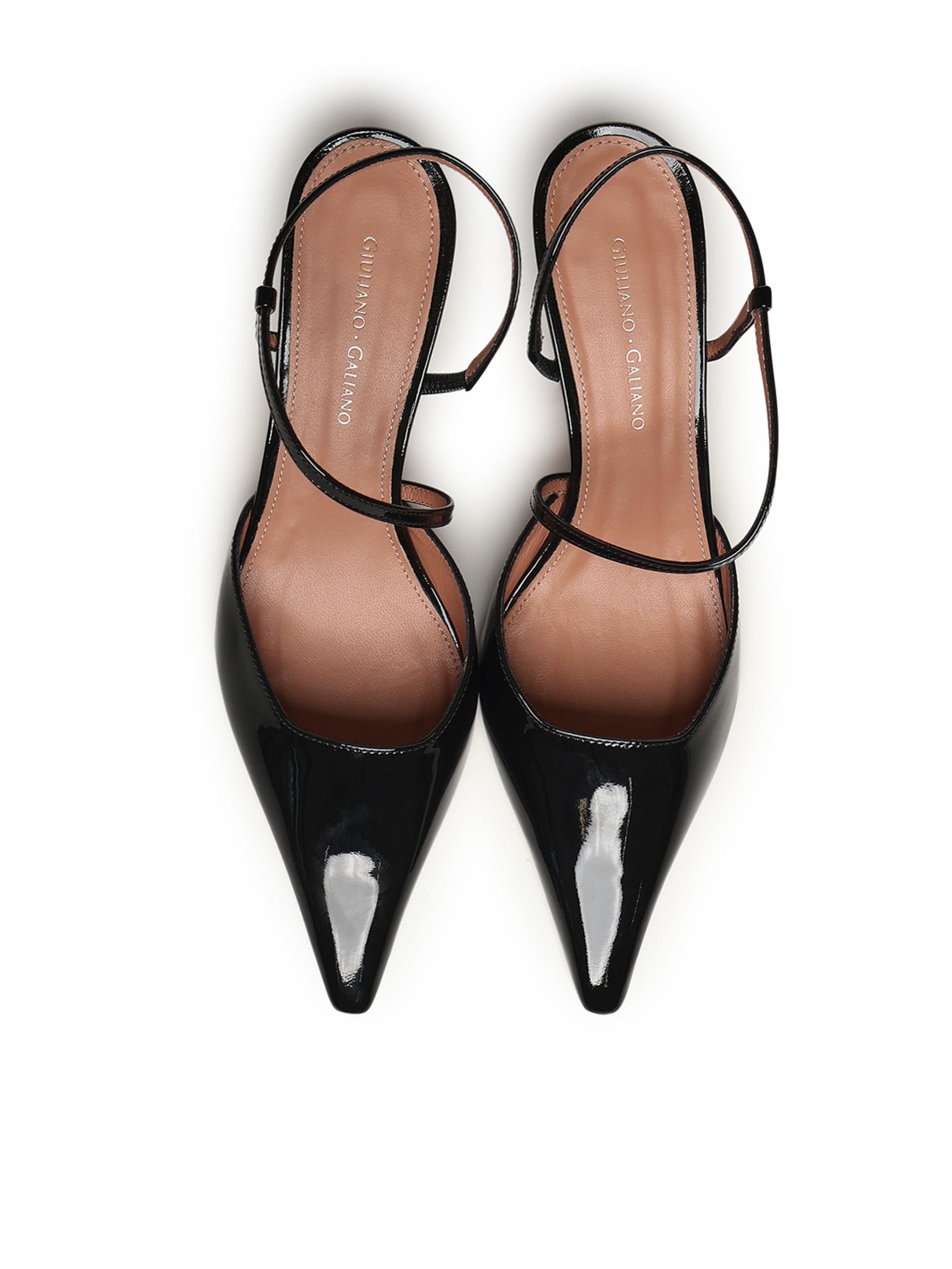 Sandali Demi in vernice DEMI50 VERNICENERO GIULIANO GALIANO 