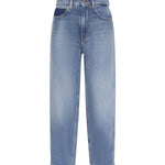 Jeans balloon fit con scoloriture 103857 A341PJF PINKO 