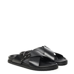 Sandalo in pelle di Vitello A80525 A9Q6780999 DOLCE & GABBANA 