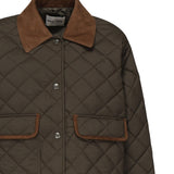 Giubbotto trapuntato con finiture a contrasto<BR/> ML1310 17OOF0161 MIU MIU 