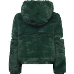 Pelliccia penny con cappuccio 73C19EX02 PENNYVERDE V° 73 