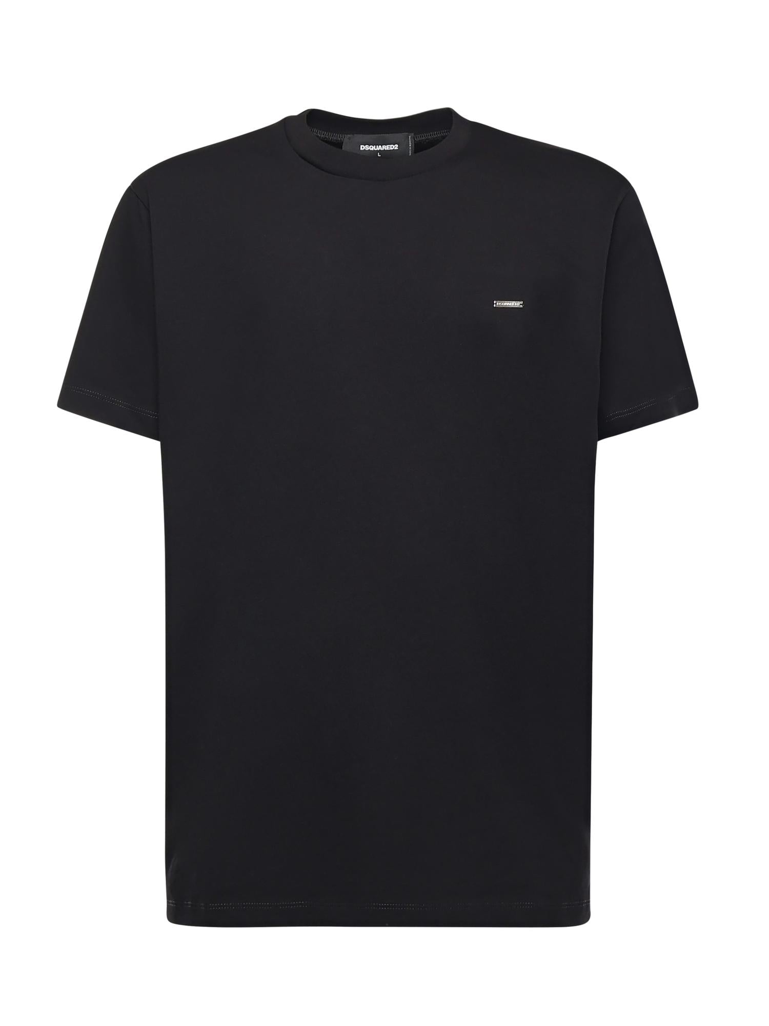 T-shirt con logo in cotone S74GD1253 D20020900 DSQUARED2 