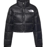 Giacca cropped Nuptse in nylon NF0A5GGEGOG1  THE NORTH FACE 