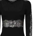 Pullover  in maglia di misto viscosa FXX19T JFMAXN0000 DOLCE & GABBANA 