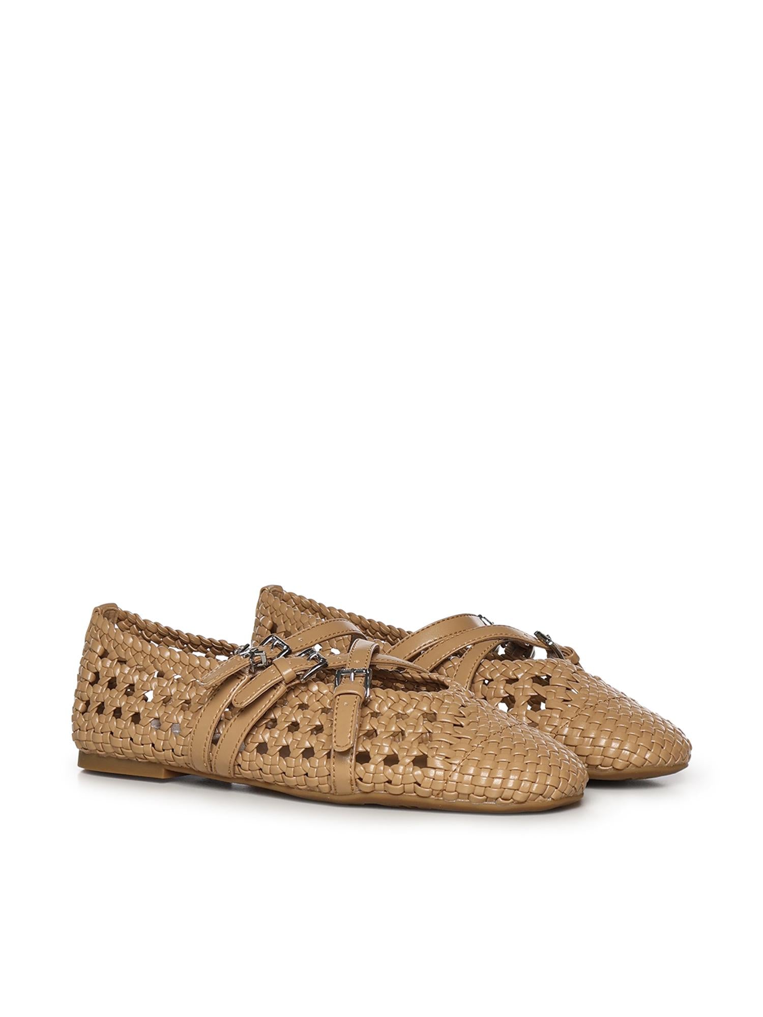 Ballerina Indy Flex intrecciata<BR/> 40S6IDFP1L 198 MICHAEL MICHAEL KORS 