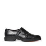 Doppia fibbia in pelle MGEO18949NEAX NTGN01 SANTONI 