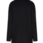 Cappotto con taglio geometrico MMD904 NERO MARIUCCIA Milano 