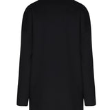 Cappotto con taglio geometrico MMD904 NERO MARIUCCIA Milano 