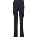 Pantaloni gessati in misto lana 105671 A2QYEZ1 PINKO 