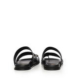 Sandali Plongè in pelle A57240 NERO CARMENS 