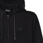 Felpa con zip in misto cotone AF10013 EM004538UC001 EMPORIO ARMANI 