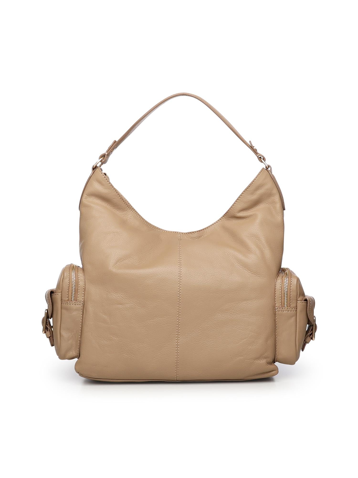 Borsa a spalla Factor in pelle BIBP9EC03 CAMEL BIASIA 