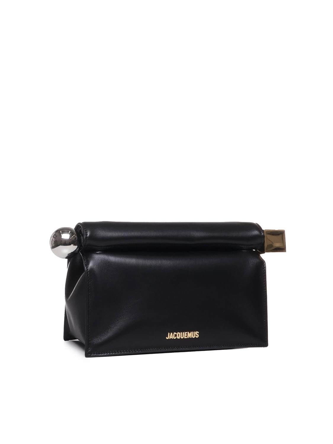 Pochette La Pochette Rond Carré in pelle BAW00356AC27L14 990 JACQUEMUS 