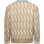 Cardigan "Le Cardigan Torsades" in lana ICA157WO018 OW Drôle de Monsieur 