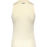 Top con nodo a bandana e bottoni 106315 A347C04 PINKO 