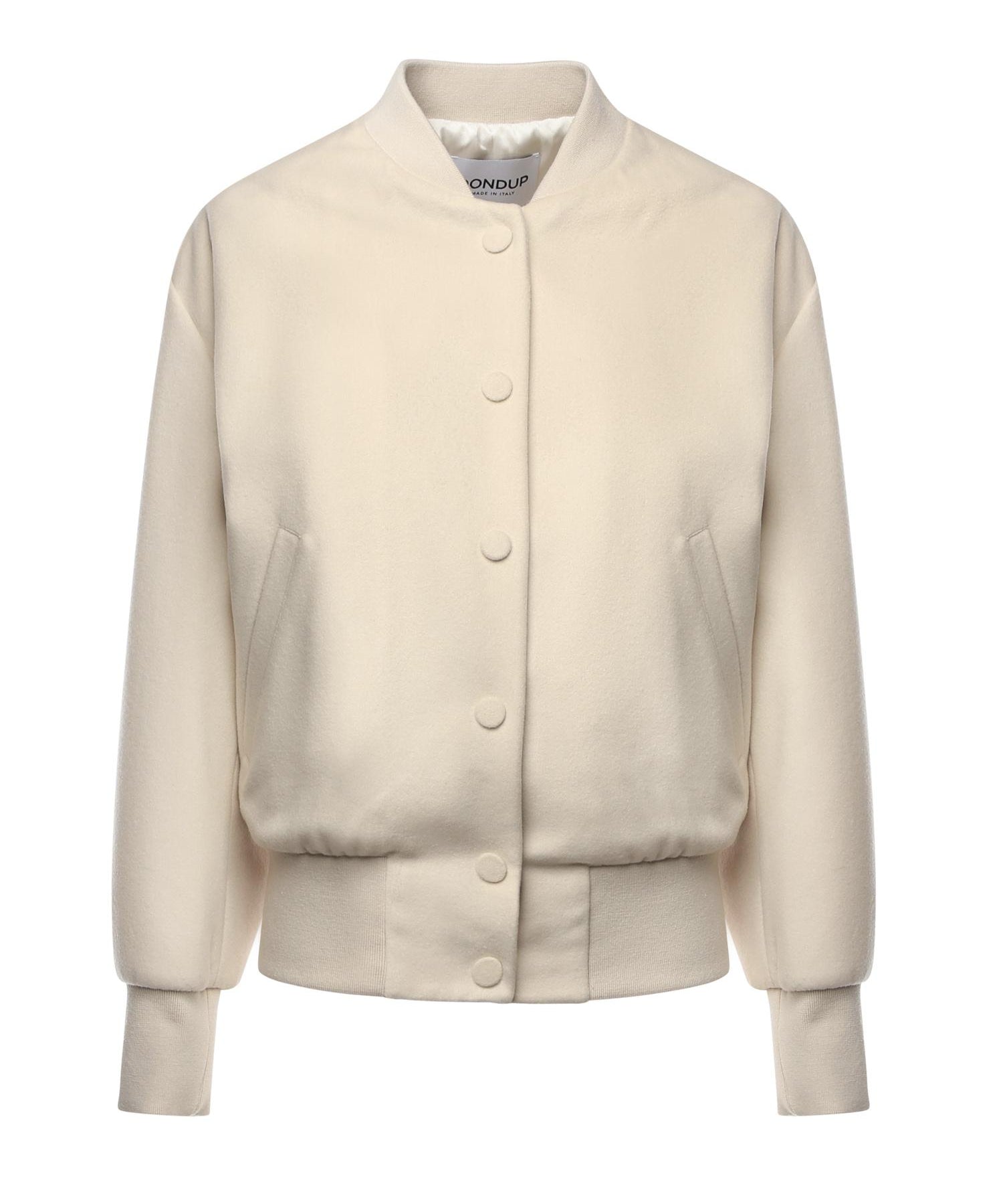Bomber in velour lana e cashmere DJ747 WF0187DXXX004 DONDUP 