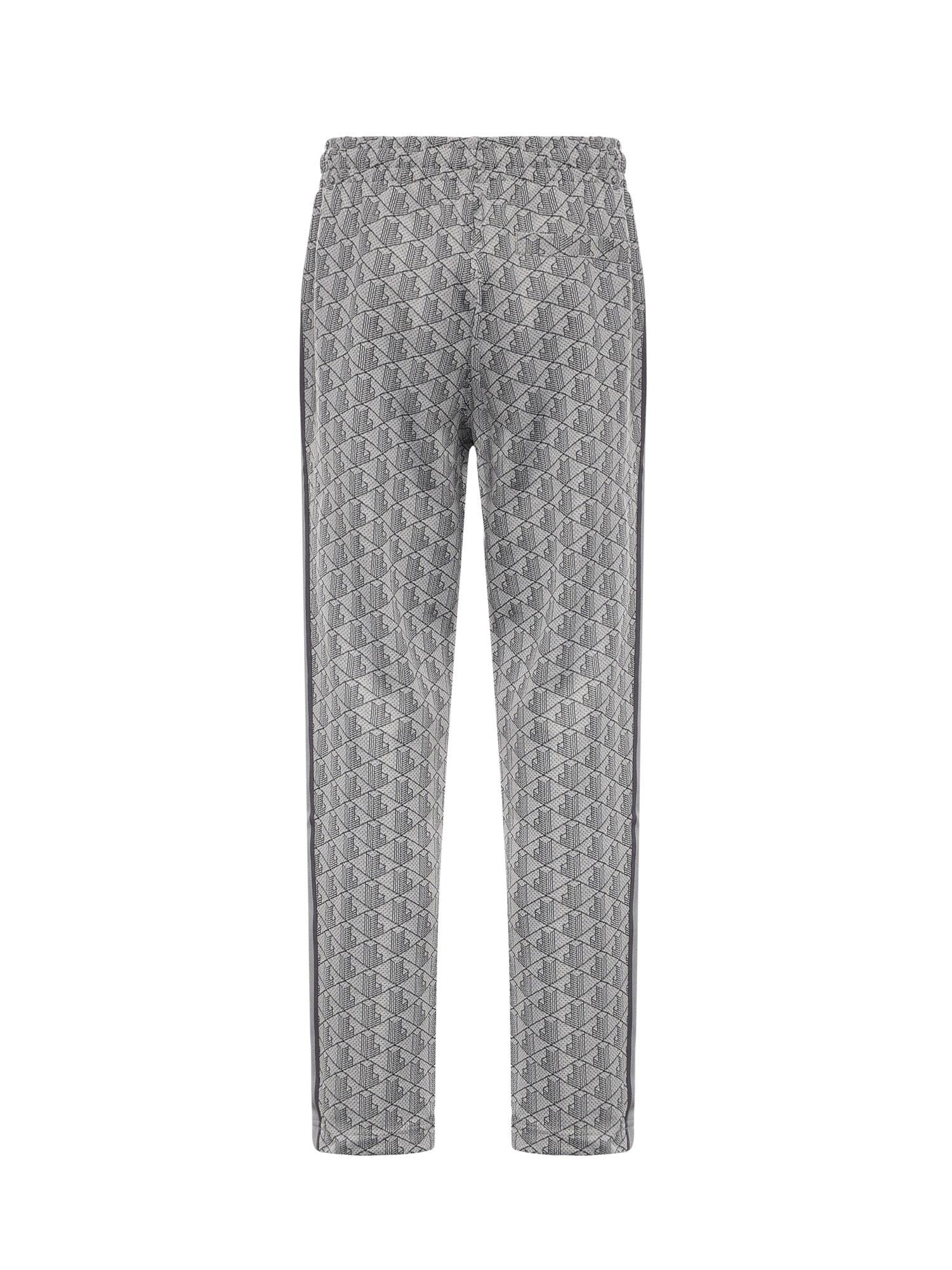 Pantalone jogger con monogramma jacquard XH1440 41I LACOSTE 