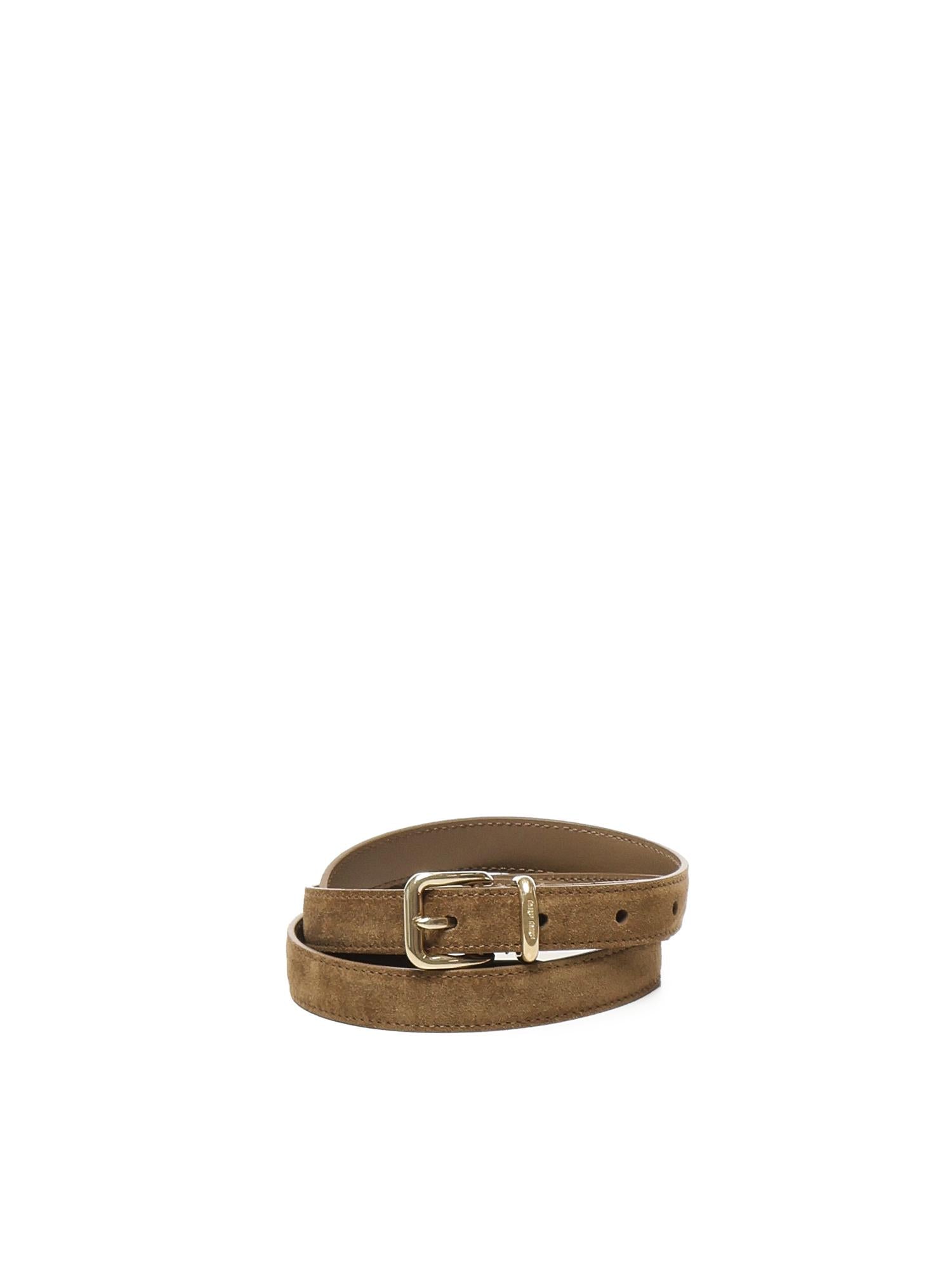 Cintura in pelle scamosciata 5CC697 2CSSF0393 MIU MIU 