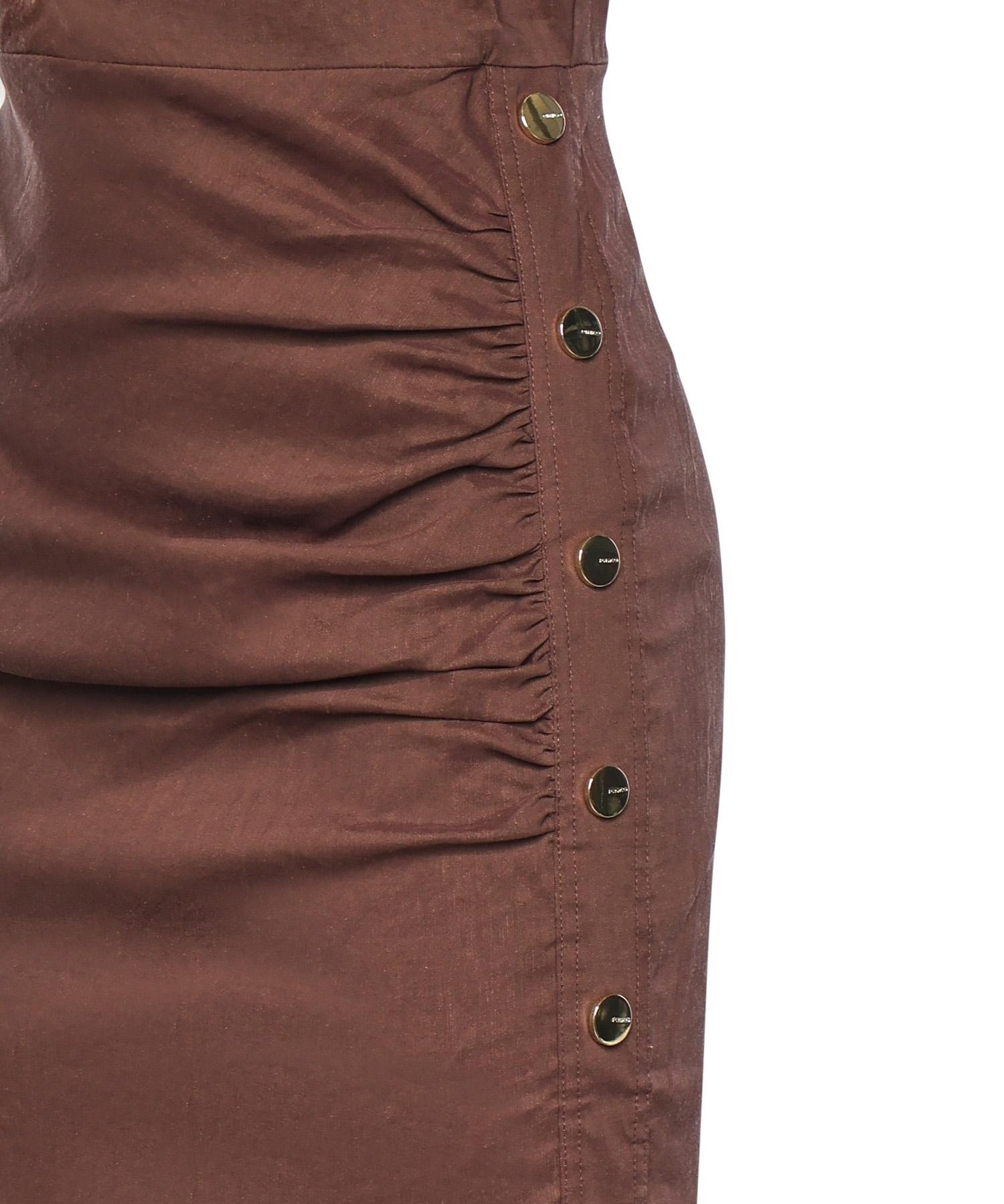 Abito longuette in lino 106521 A34IL78 PINKO 